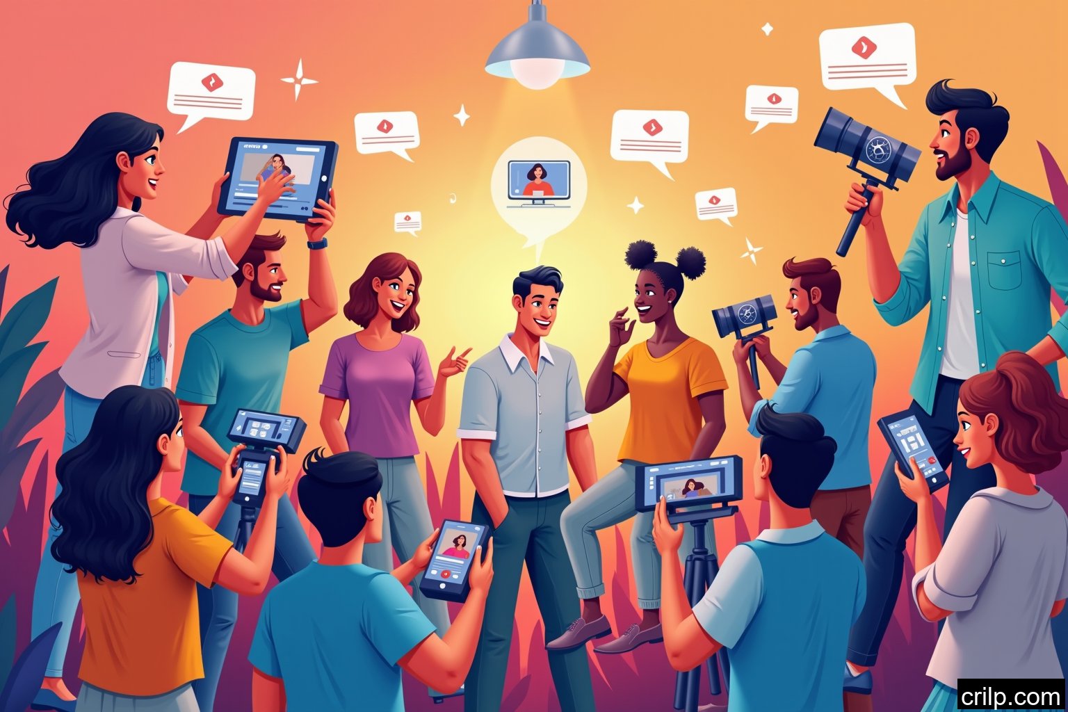 Seamless clip sharing and collaboration